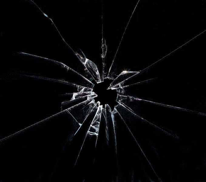 BrokenGlass0007 - Free Background Texture - glass broken shattered hole